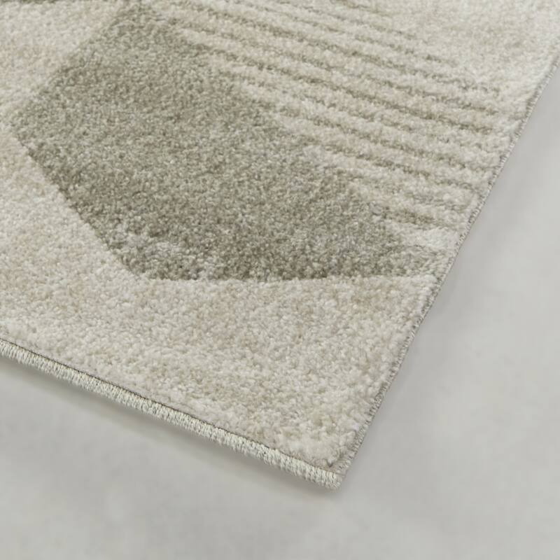 Henze Modern Abstract Area Rug