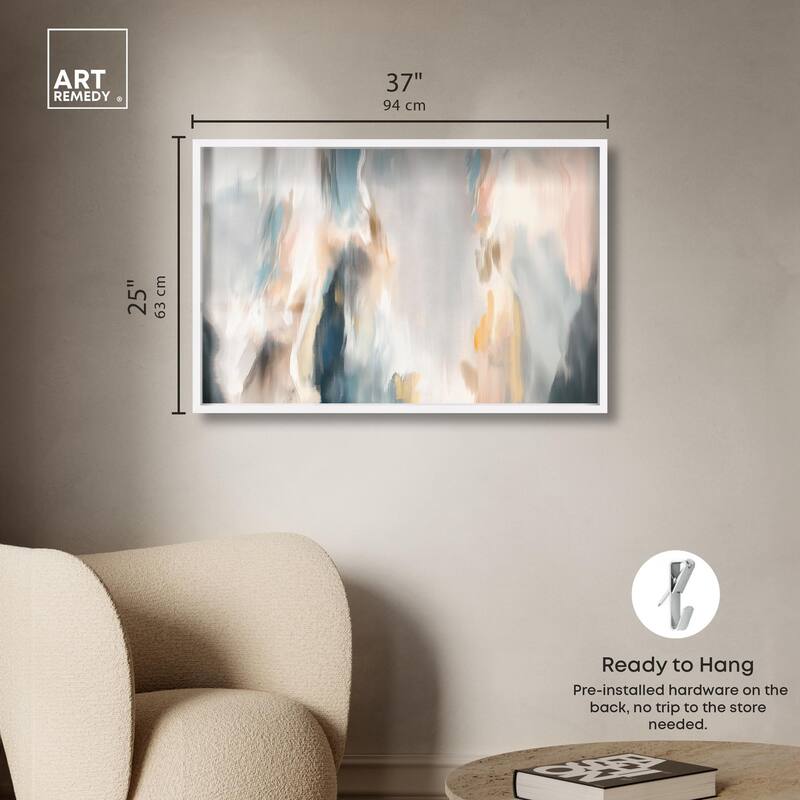 Gilded Gorge III Shadowbox by Art Remedy