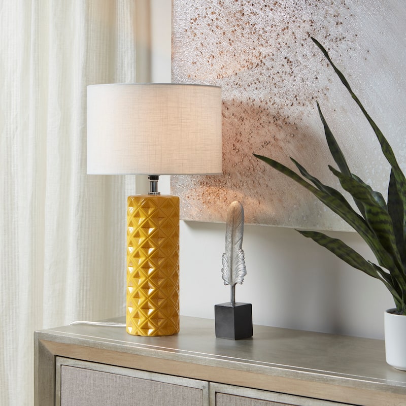 510 Design Macey Geometric Ceramic Table Lamp