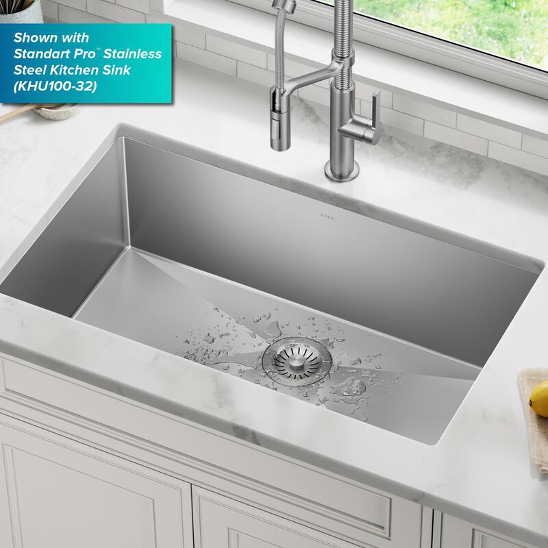 KRAUS Universal Kitchen Sink Strainer/ Stopper for Garbage Disposals