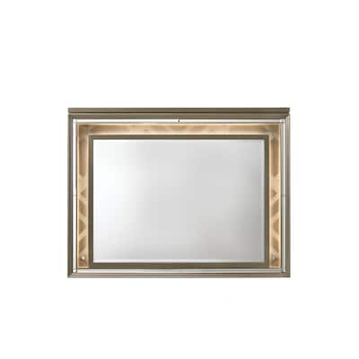 Mirror with LED & Makeup Mirror