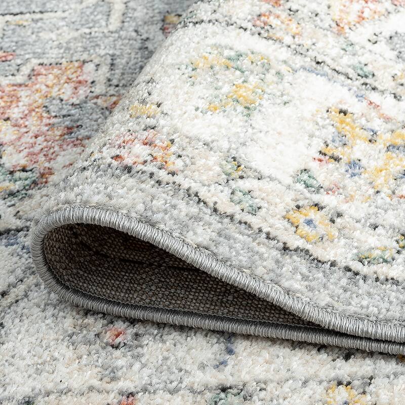 Addalyn French Country Medallion Area Rug