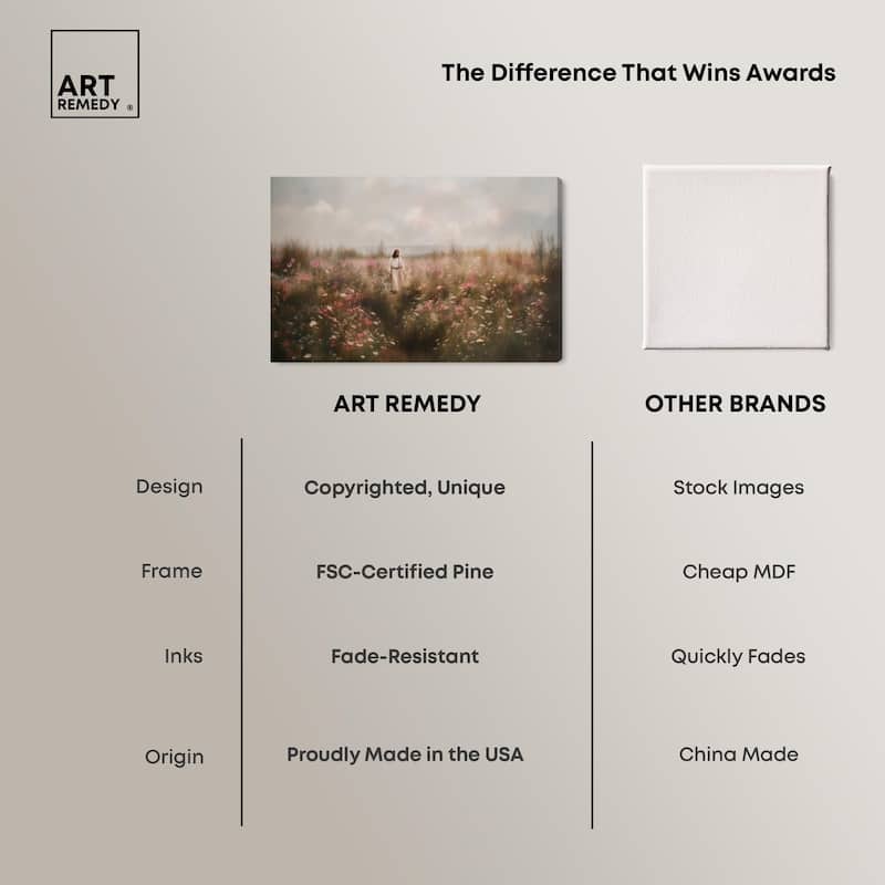 Garden of Reverie I Canvas by Art Remedy, Gallery Wrapped