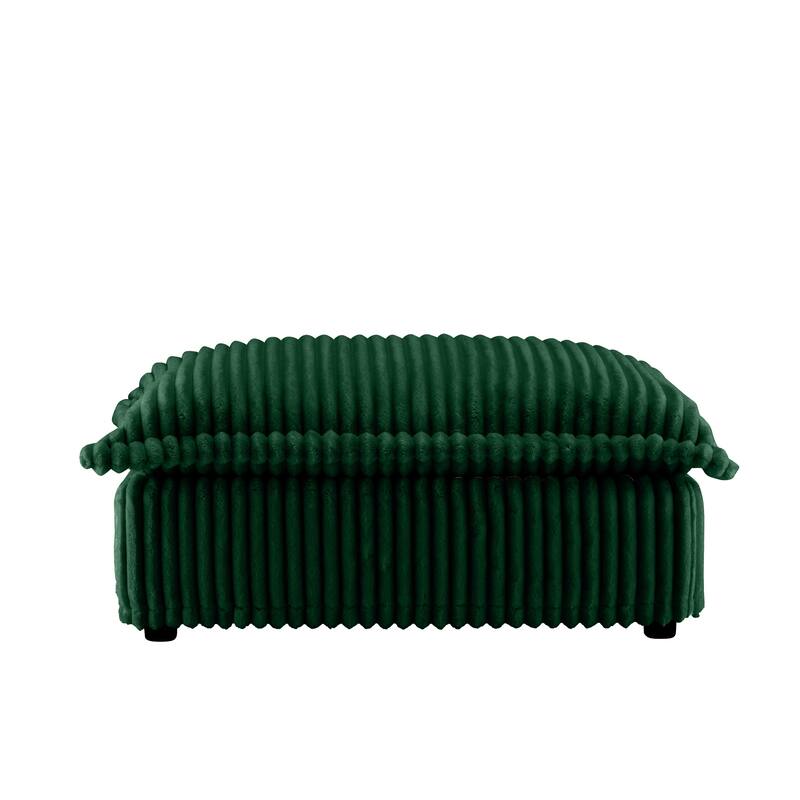 Ottoman, Spacious Seating & Convenient Armrests