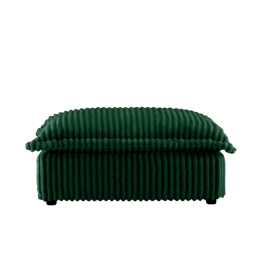 Ottoman, Spacious Seating & Convenient Armrests
