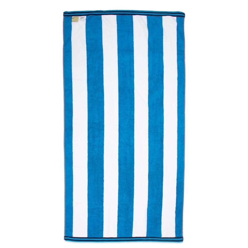 Aston & Arden Striped Reversible Oversized Beach Towel - 35x70
