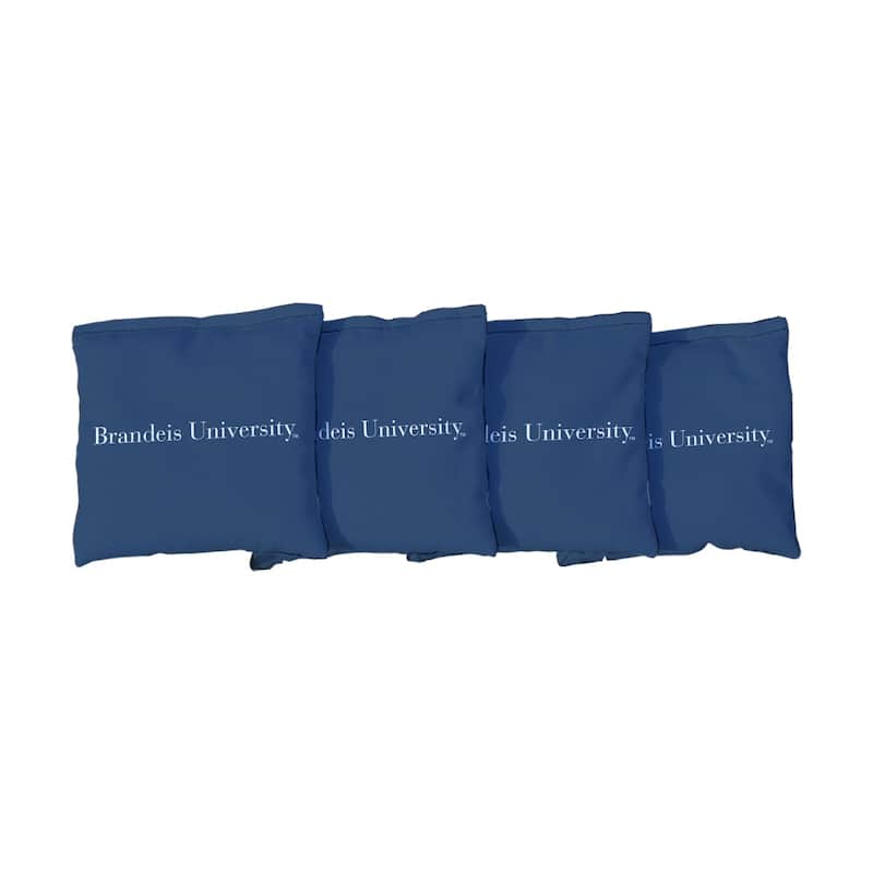 Blue Brandeis University Judges Cornhole Bags - All-Weather Resin Filled
