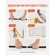 preview thumbnail 10 of 10, 12x6 ft Portable Soccer Goal Kids Soccer Net Carry Bag Backyard Training Yellow - Multi