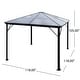 preview thumbnail 9 of 16, Bailey Outdoor 10-foot Aluminum Gazebo by Christopher Knight Home