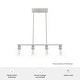 preview thumbnail 5 of 12, Hunter Van Nuys Linear Chandelier - Kitchen Island, Dining Room - Industrial, Modern Farmhouse, Transitional