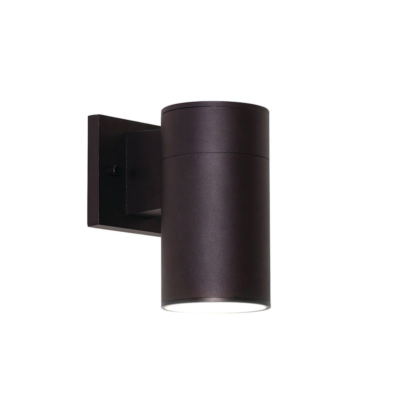 AFX Everly Outdoor LED Wall Sconce - Adjustable CCT - Black - 8" Height