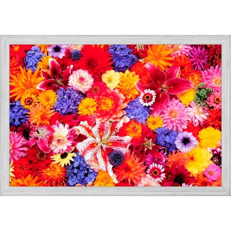 Shop Easy Art Prints Darrell Gulin S Flower Design Of Dalhia