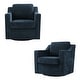 preview thumbnail 66 of 72, 2 Set Modern Swivel Accent Arm Chair for Living Room
