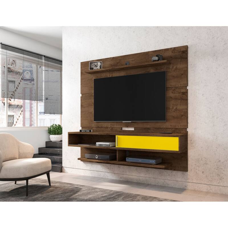 Carbon Loft McNeil Floating Entertainment Center with Shelves