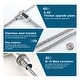 preview thumbnail 8 of 12, Single-Hole Single-Handle Bathroom Sink Faucet