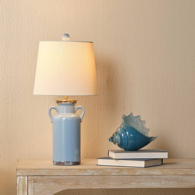 Alden Decor Carmen Jug Ceramic Table Lamp