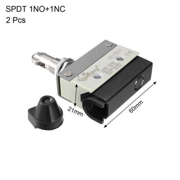 Heschen Compacte voorbedrade eindschakelaar TZ-3112 verzegelde Roller Plunger SPDT NO NC Momentary AC 250V 5A IP67 waterdicht