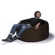 preview thumbnail 35 of 38, Jaxx 4 Foot Saxx Large Bean Bag Chair and Lounger for Teens and Adults - Microsuede