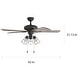 preview thumbnail 7 of 6, The Gray Barn Rugaard 42-inch Bronze 3-light LED Ceiling Fan