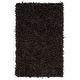 preview thumbnail 30 of 116, SAFAVIEH Handmade Leather Shag Alois Modern Rug 5' x 8' - Dark Brown - Rectangle