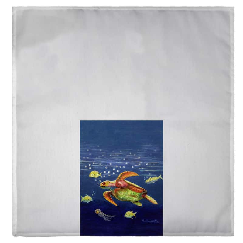 Dick's Sea Turtle Guest Towel - 20x20