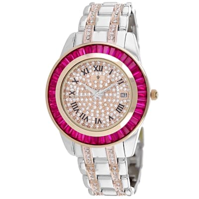 Christian Van Sant Women's Stella Rose Gold Dial Watch - CV0473 - Rose Gold - 6 (36)