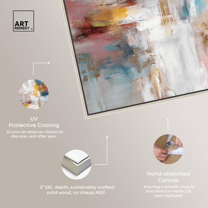 Warmth and cool III Canvas by Art Remedy