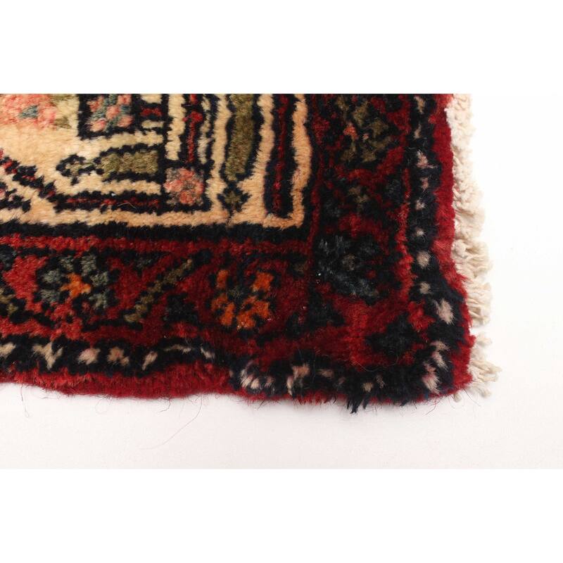 ECARPETGALLERY Hand-knotted Andelz Red Wool Rug - 3'5 x 6'6