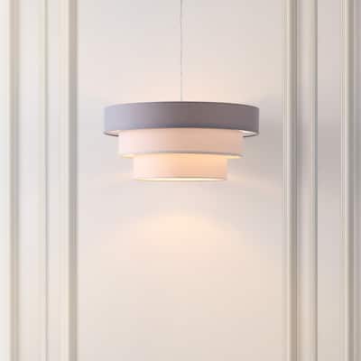 SAFAVIEH Lighting Cleia Extendable Pendant - 20 in. W x 20 in. D x 11-70 in. H