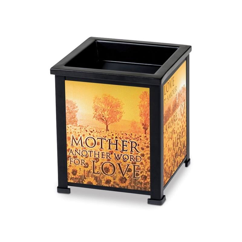 Curata Mother is Another Word For Love LightUp Glass Lantern Scented