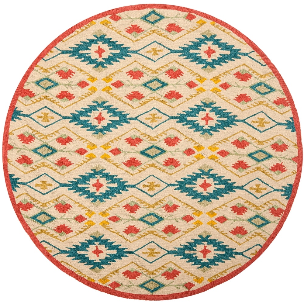 SAFAVIEH Handmade Four Seasons Everly Floral Rug