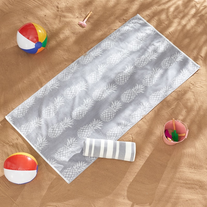 Luxurious Cotton Printed Beach Towel