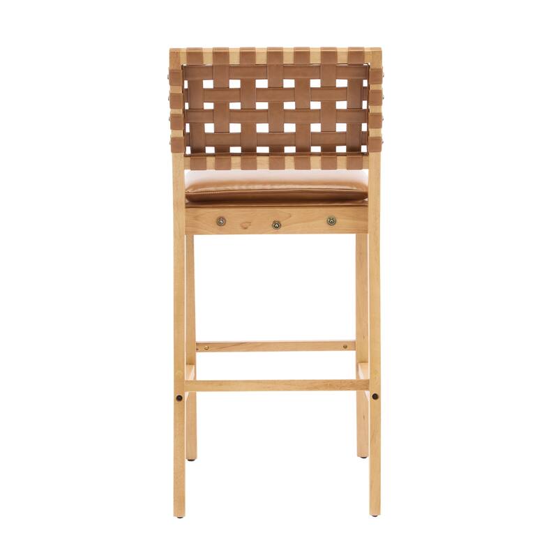 Rieti Lndoor Wooden Barstool