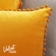 preview thumbnail 22 of 89, Deconovo Velvet Pom-poms Throw Pillow Covers 2 PCS(Cover Only)