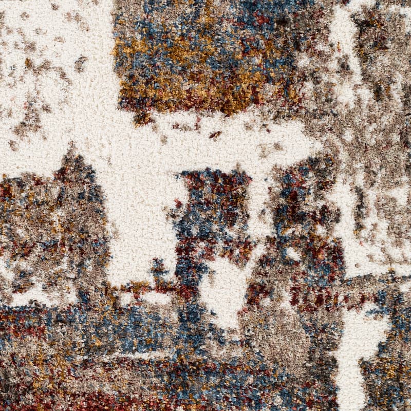 Livabliss Bohemian & Eclectic Celestial Shag Abstract Area Rug