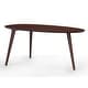 preview thumbnail 2 of 11, Elam Mid-Century Wood Coffee Table by Christopher Knight Home - 39.30" L x 23.60" W x 18.25" H