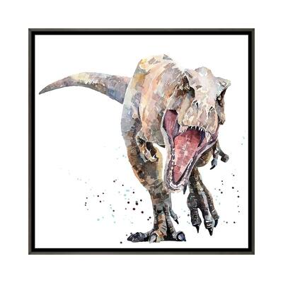 iCanvas "I Am A Pussycat, Honest" by EdsWatercolours Framed
