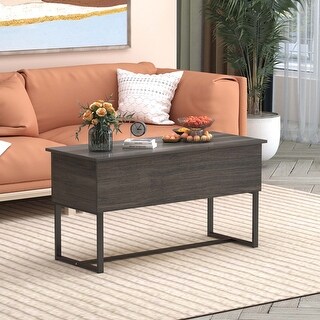 Lift Top Extendable Frame Coffee Table with Storage - 42.5"W - Bed Bath ...