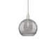 Option Black Antique Brass / Light Smoke Deco Swirl