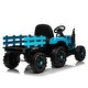 preview thumbnail 28 of 62, 24V Ride-On Electric Tractor with Trailer, Remote Control, 3 Speed Options, Bluetooth, MP3, USB, for Kids 3+, 400W Motor.