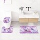 preview thumbnail 16 of 22, 4 Pcs HummingBird Flower Shower Curtain Sets with Rugs for Bathroom Decor, Vintage Floral (Hooks Not Included)