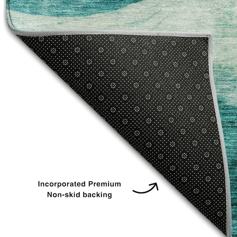 Premium Washable Super Soft Cool Modern Wvave Mayfield Rug