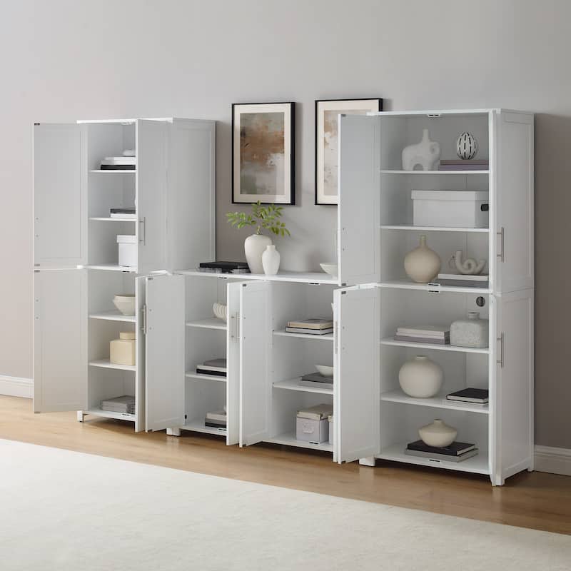 Crosley Savannah 3-Piece Sideboard And Pantry Set