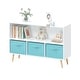 preview thumbnail 16 of 28, Kids Toy Storage Box Organizer with Bookcase for Books,Toys