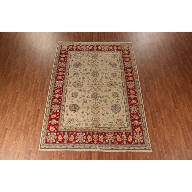 Traditional Kazak Oriental Area Rug Handmade Wool Carpet - 8'4" x 10'5"