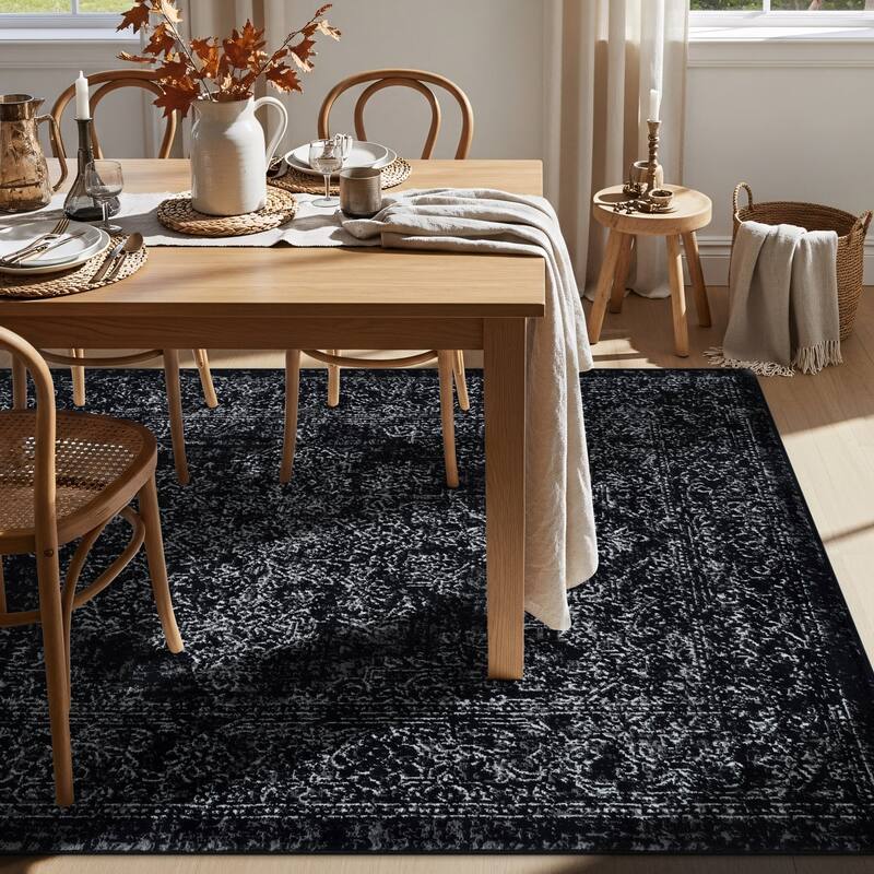 Contemporary Minimalistic Stripe LInes Area Rug