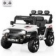 preview thumbnail 1 of 25, Kids Electric Vehicle for Ages 3-6, Ride on Car with 2.4G Remote Control White