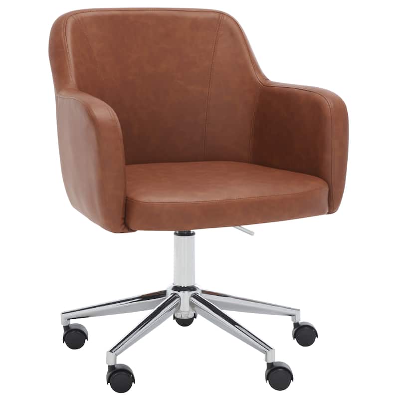 SAFAVIEH Filareta Swivel Office Chair - 24Wx23Dx36H
