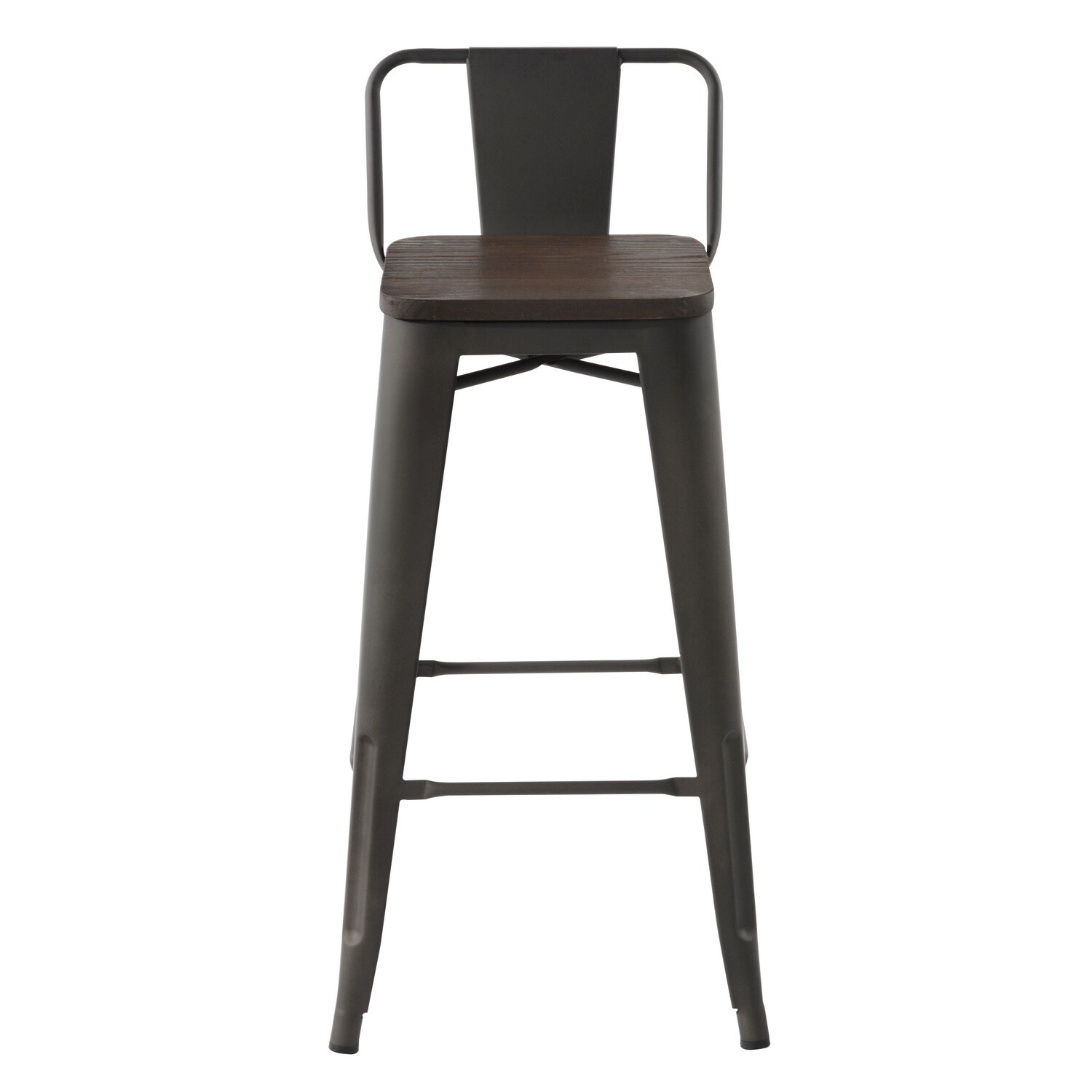 Low back 2025 metal bar stools