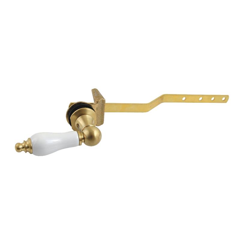 Victorian Toilet Tank Lever - Brushed Brass